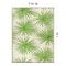 World Rug Gallery Floral Tropical Reversible Recycled Plastic 7'10'' X 10' Green Outdoor Rug 6075GREEN8X10 - alternate 5